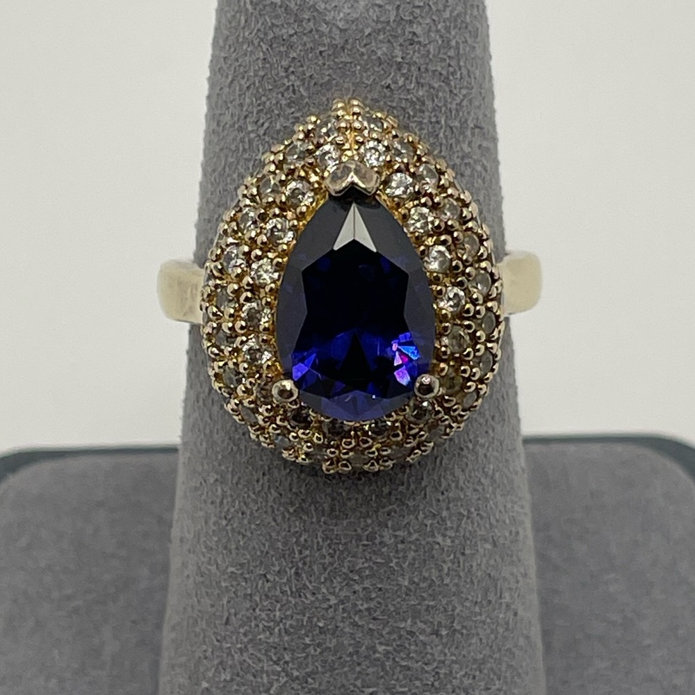Ross Simons 925 Sterling Silver and Cubic Zirconia Ring Size 8 - Picture 8 of 13